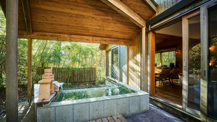 露天温泉スイート「ゆらぎ」5棟