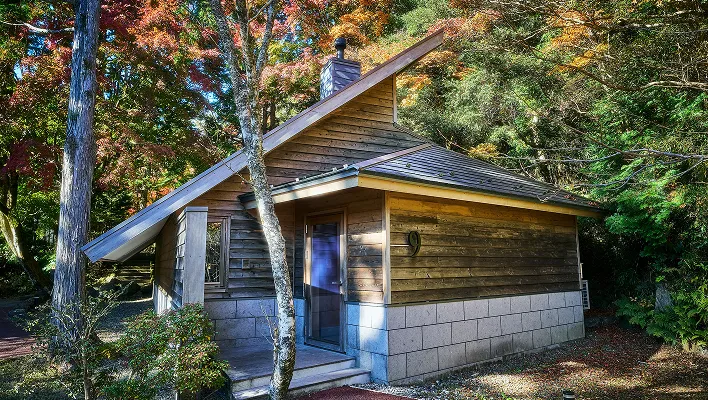 露天温泉スイート「ゆらぎ」9棟