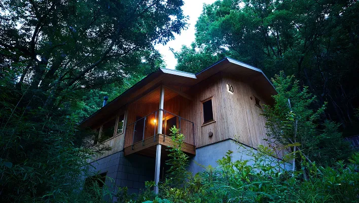 天空露天温泉スイート「ゆらぎ」10棟