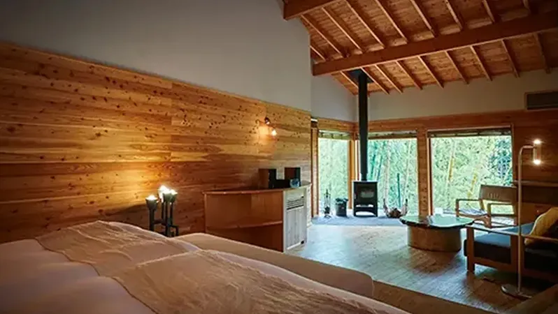 天空露天温泉スイート「ゆらぎ」10棟