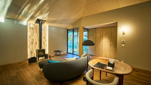 温泉スイート（3ベッド）「いぶき」18号棟