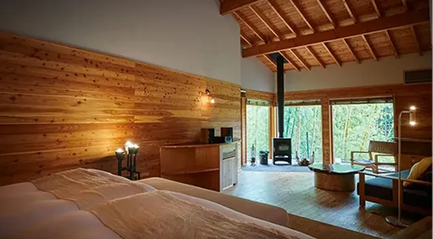 天空露天温泉スイート「ゆらぎ」10号棟 リビングルーム