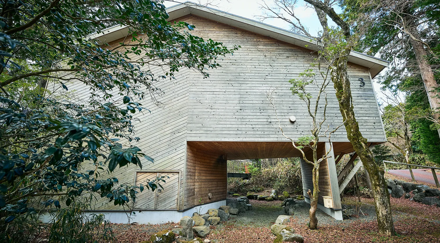 天露天温泉スイート「ゆらぎ」3号棟