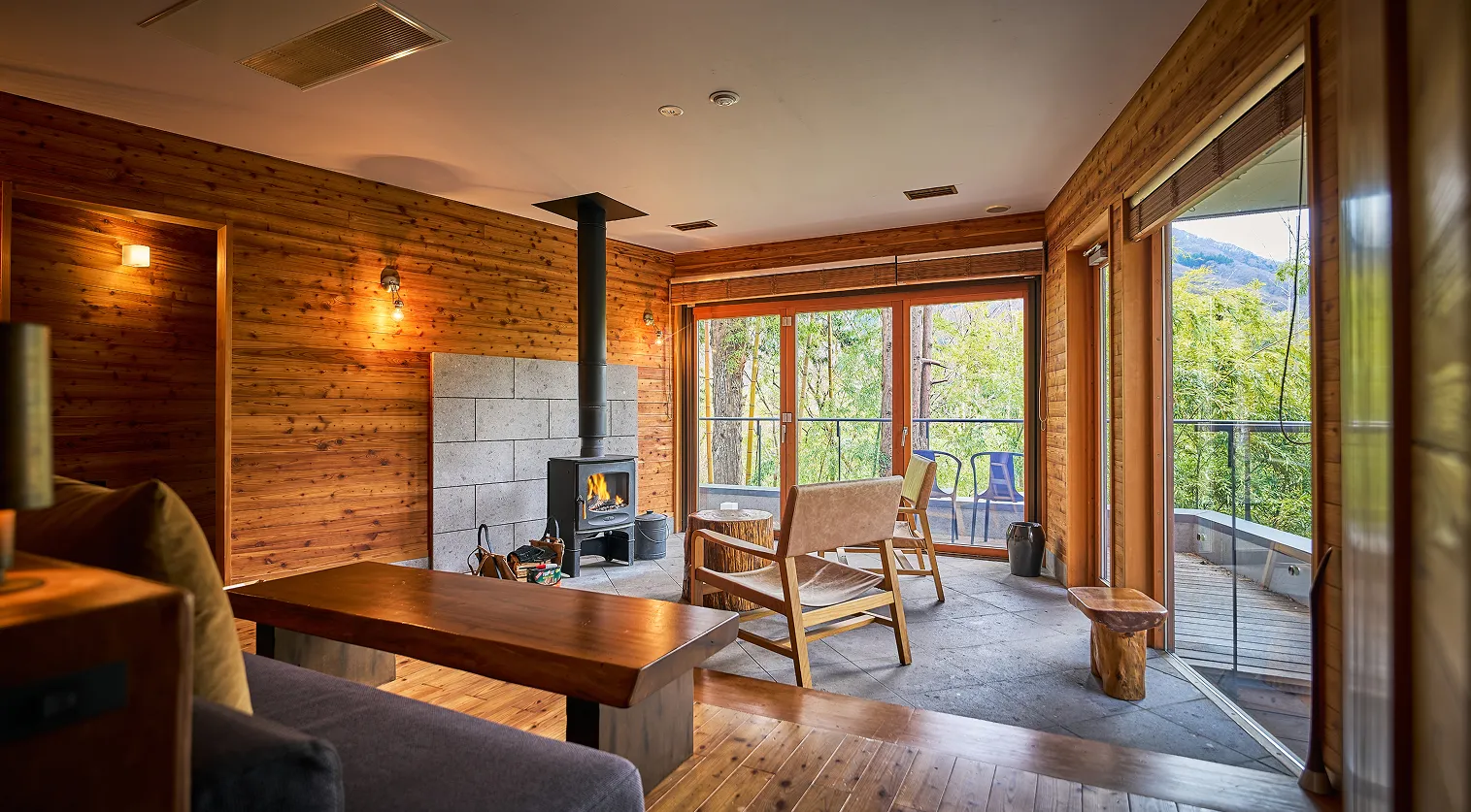 天露天温泉スイート「ゆらぎ」3号棟