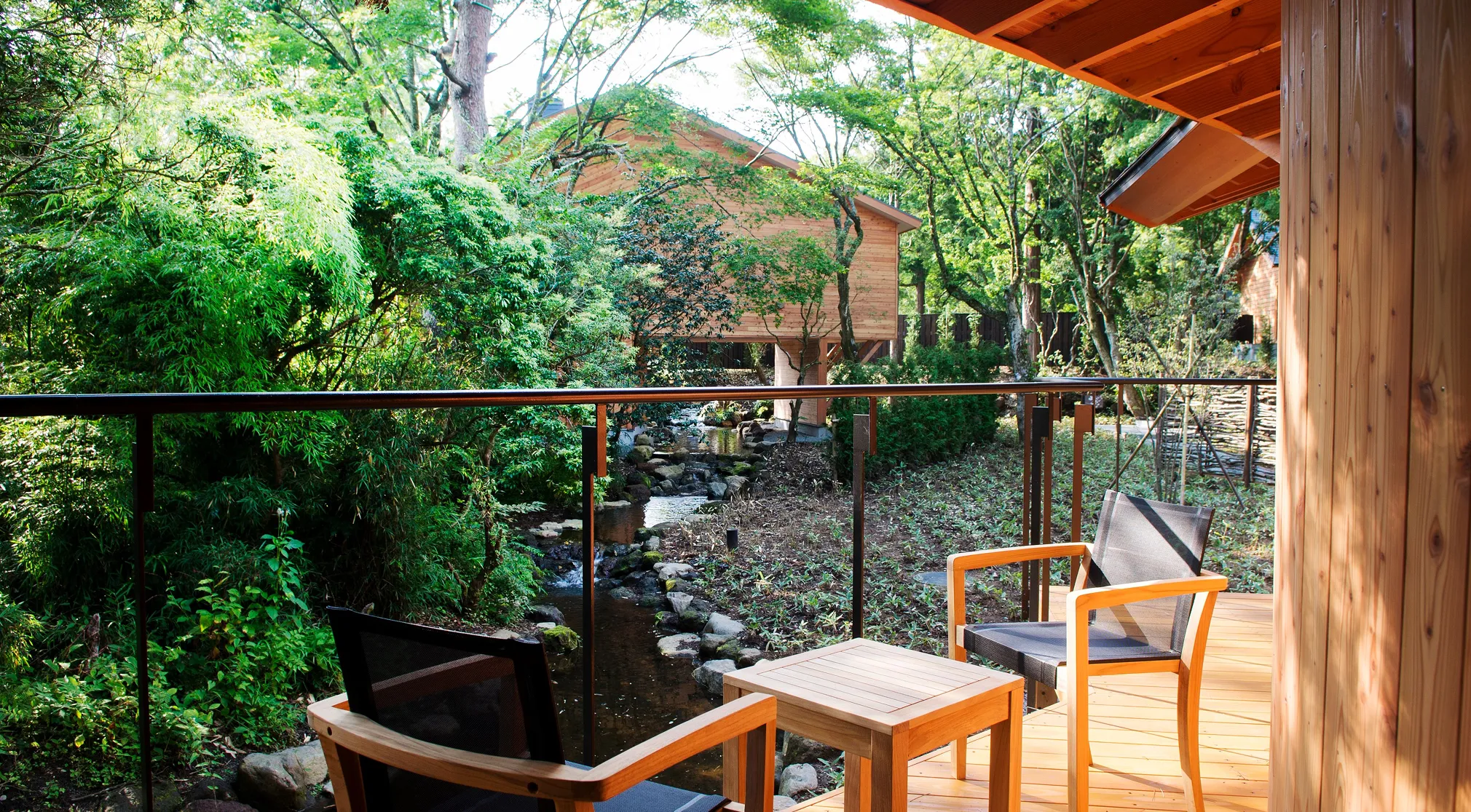 天露天温泉スイート「ゆらぎ」2号棟