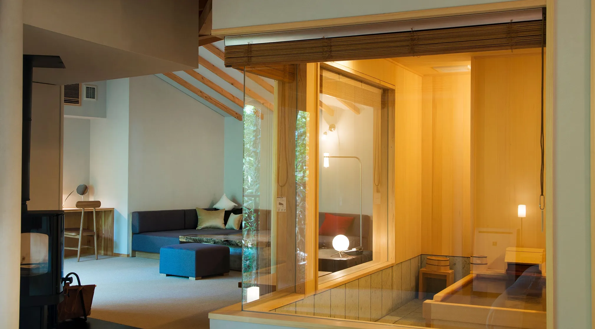 天露天温泉スイート「ゆらぎ」2号棟