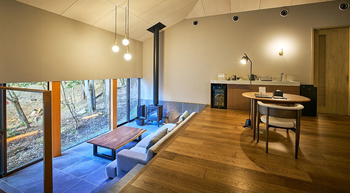 温泉スイート（3ベッド）「いぶき」15号棟