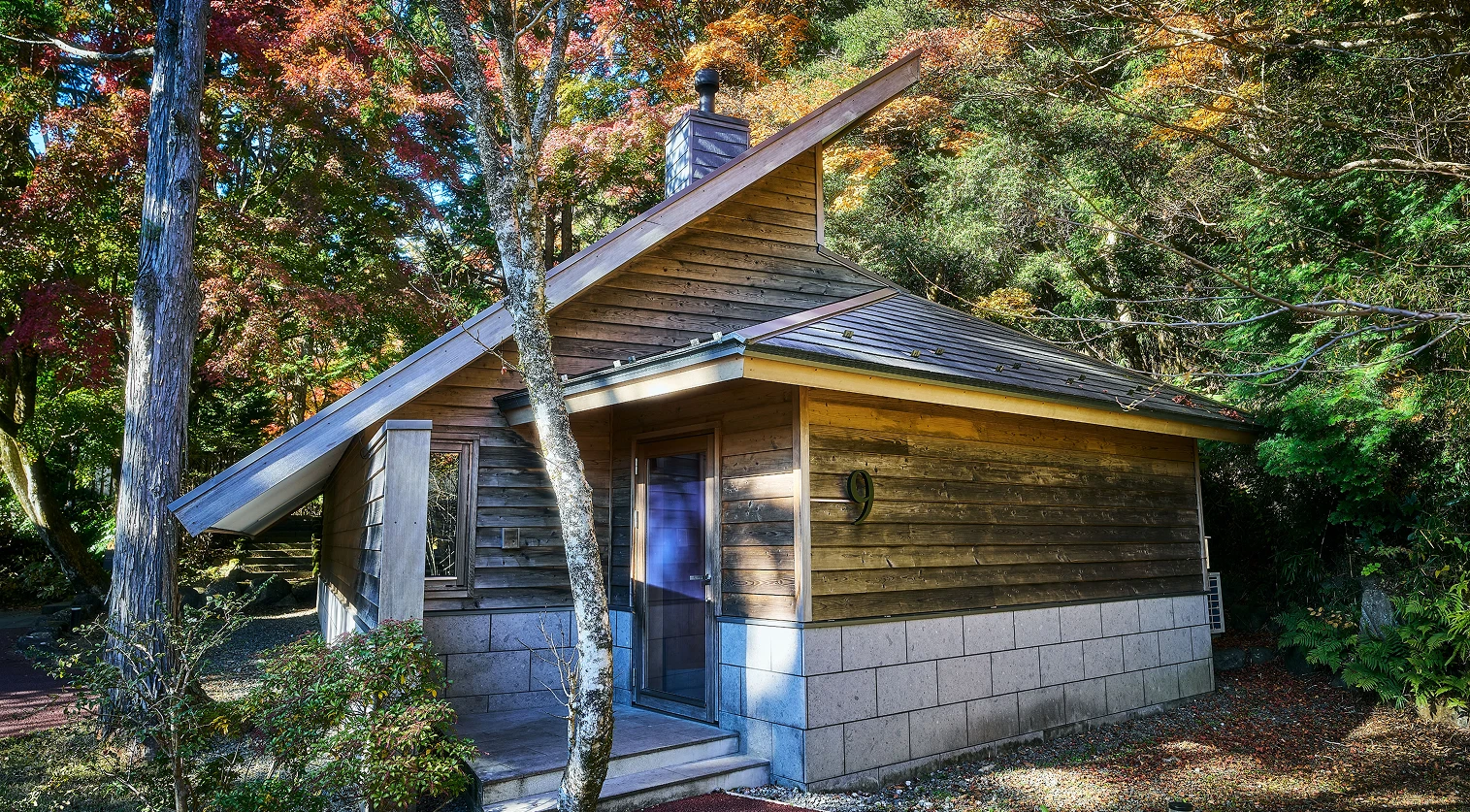 天露天温泉スイート「ゆらぎ」9号棟 外観