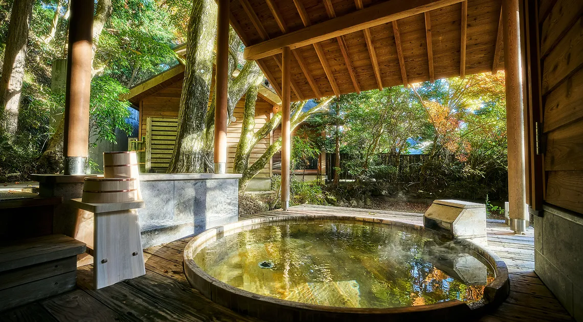 天露天温泉スイート「ゆらぎ」5号棟