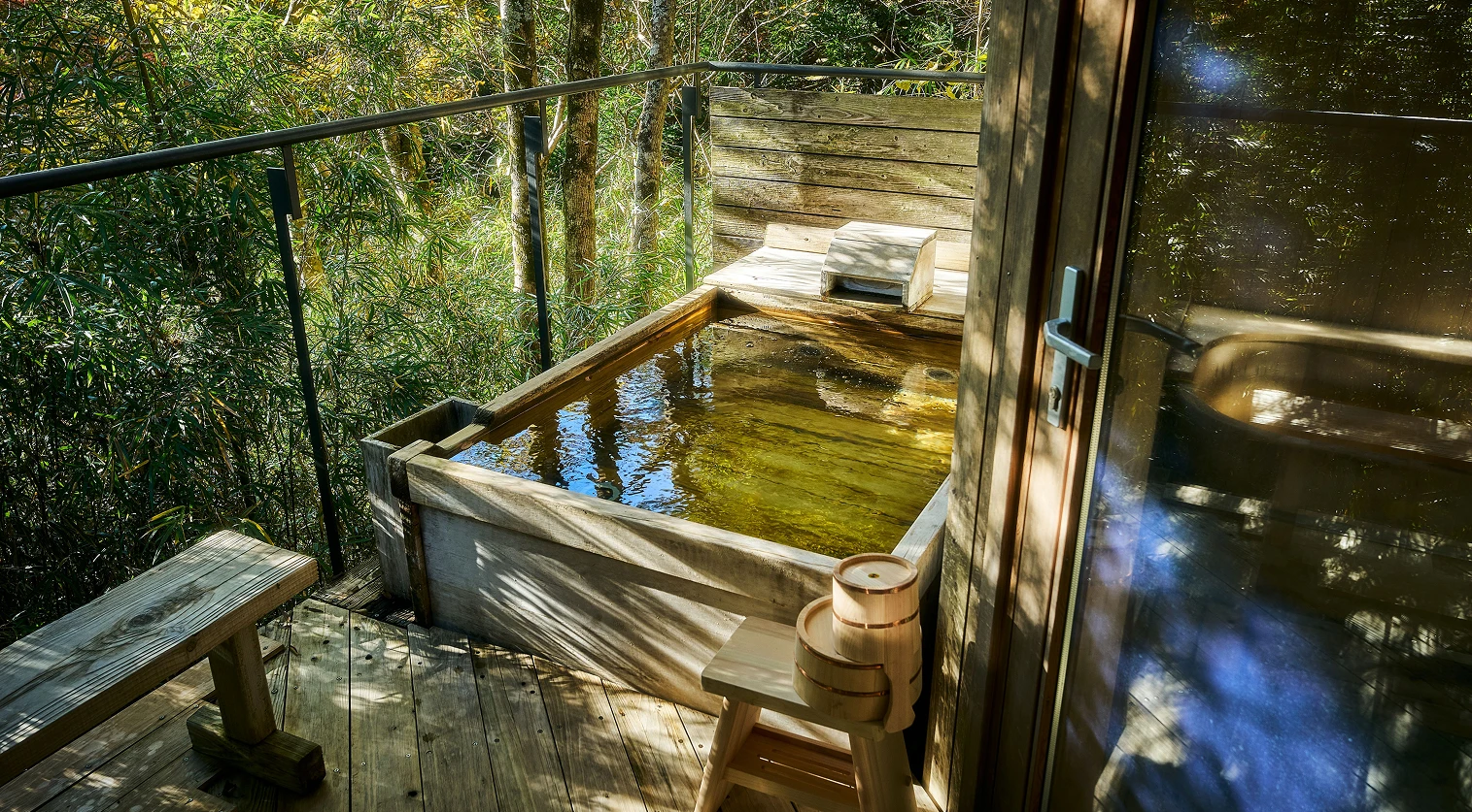 天露天温泉スイート「ゆらぎ」6号棟 温泉