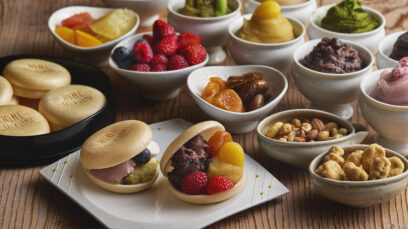 日本家屋「俵石閣」で楽しむ最中体験