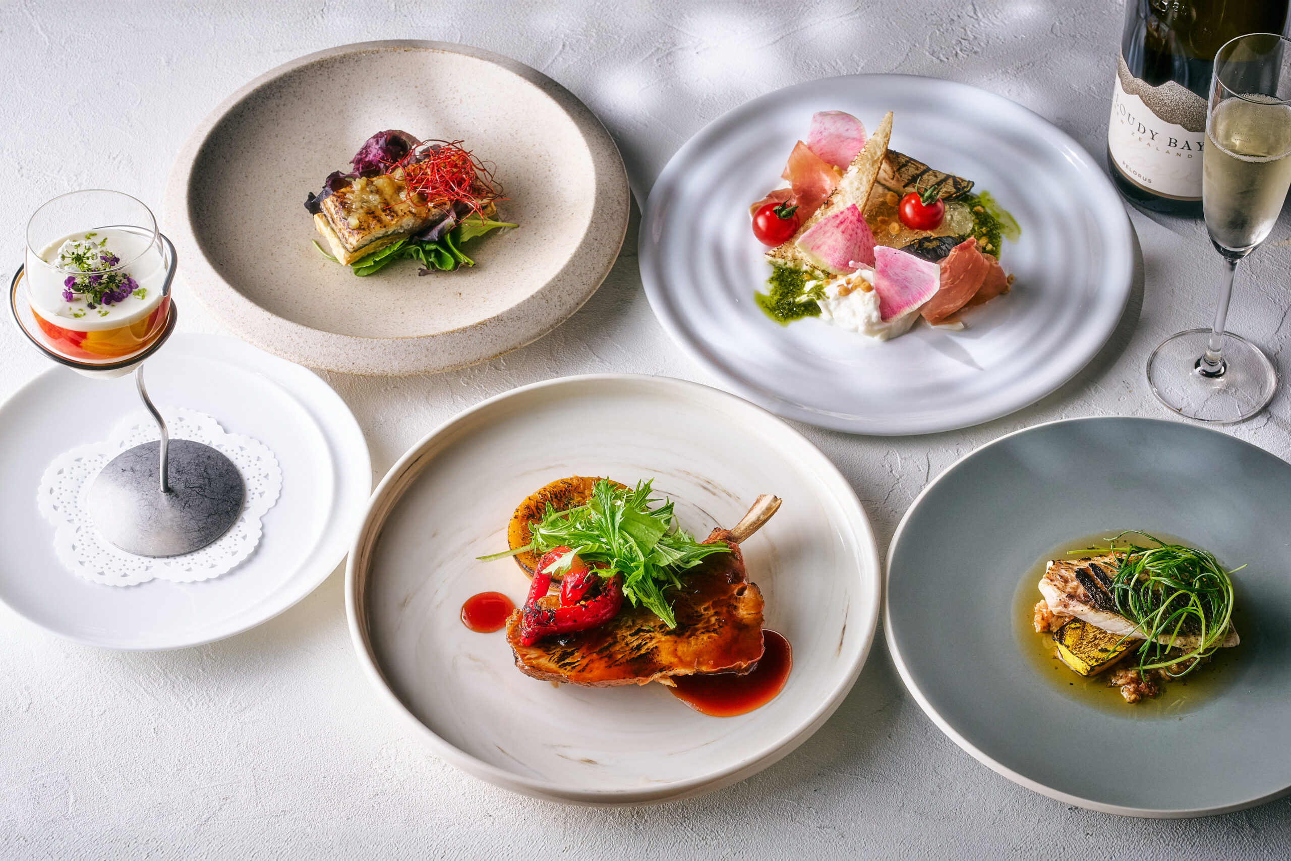 薪火料理「WOODSIDE dining」ページのFV画像です。