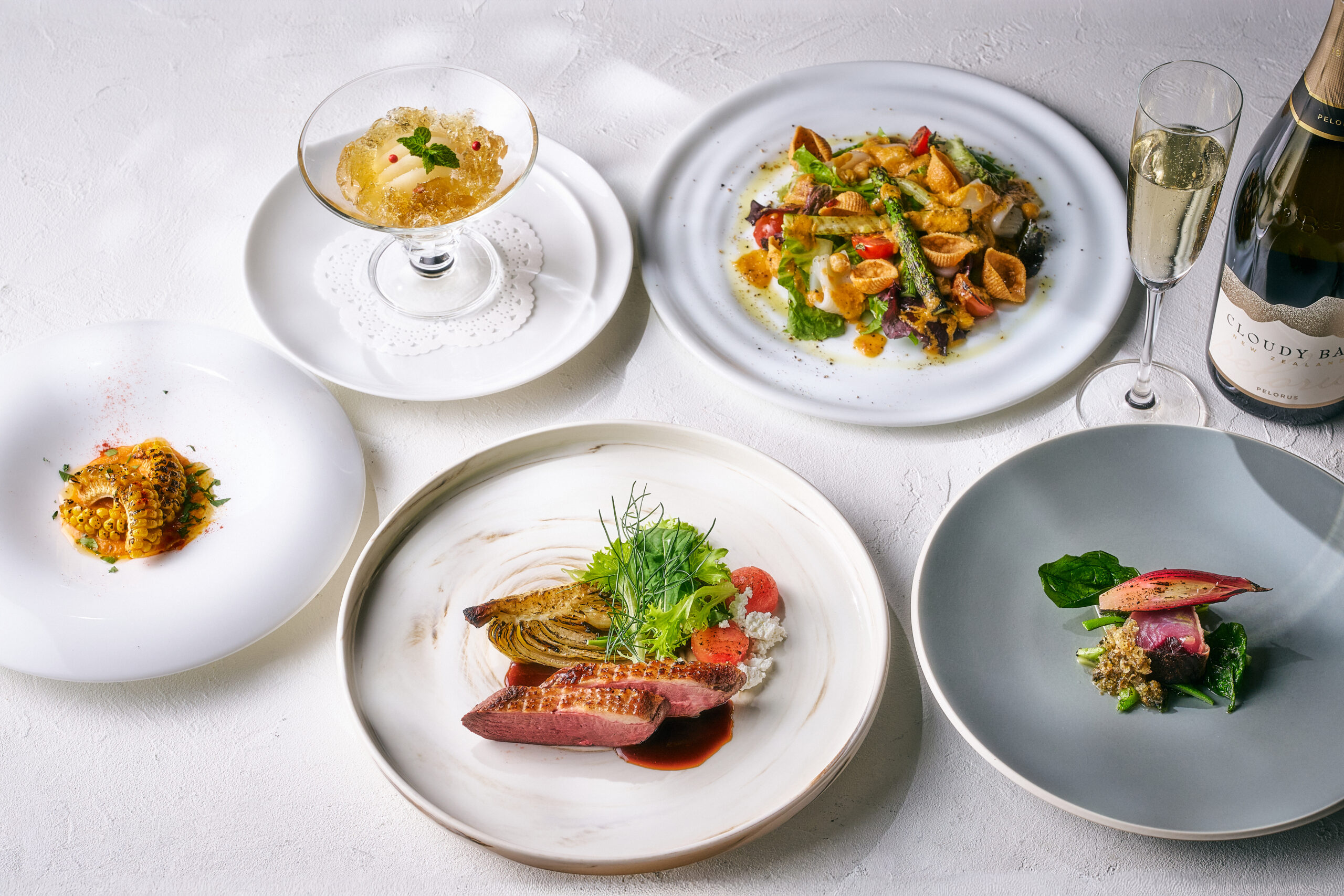 薪火料理「WOODSIDE dining」ページのFV画像です。
